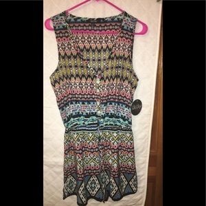 Bebop printed romper